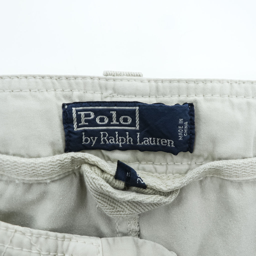 Polo by Ralph Lauren Multi-Pocket Cargo Pants Light Gray 32/32 Cotton