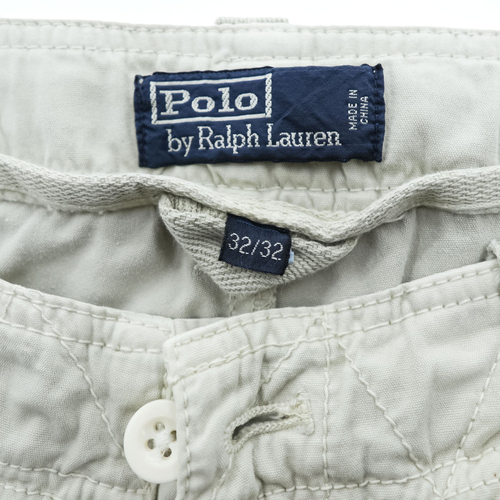 Polo by Ralph Lauren Multi-Pocket Cargo Pants Light Gray 32/32 Cotton