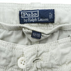 Polo by Ralph Lauren Multi-Pocket Cargo Pants Light Gray 32/32 Cotton