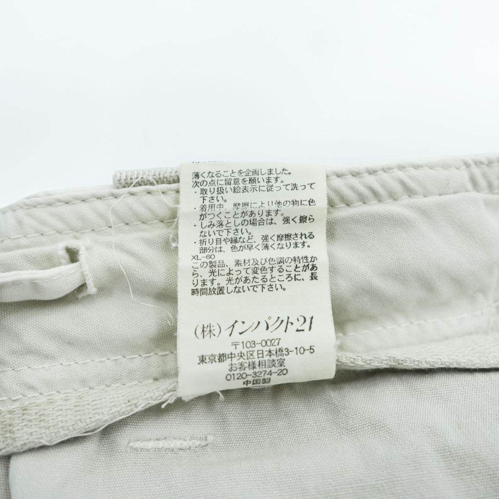 Polo by Ralph Lauren Multi-Pocket Cargo Pants Light Gray 32/32 Cotton