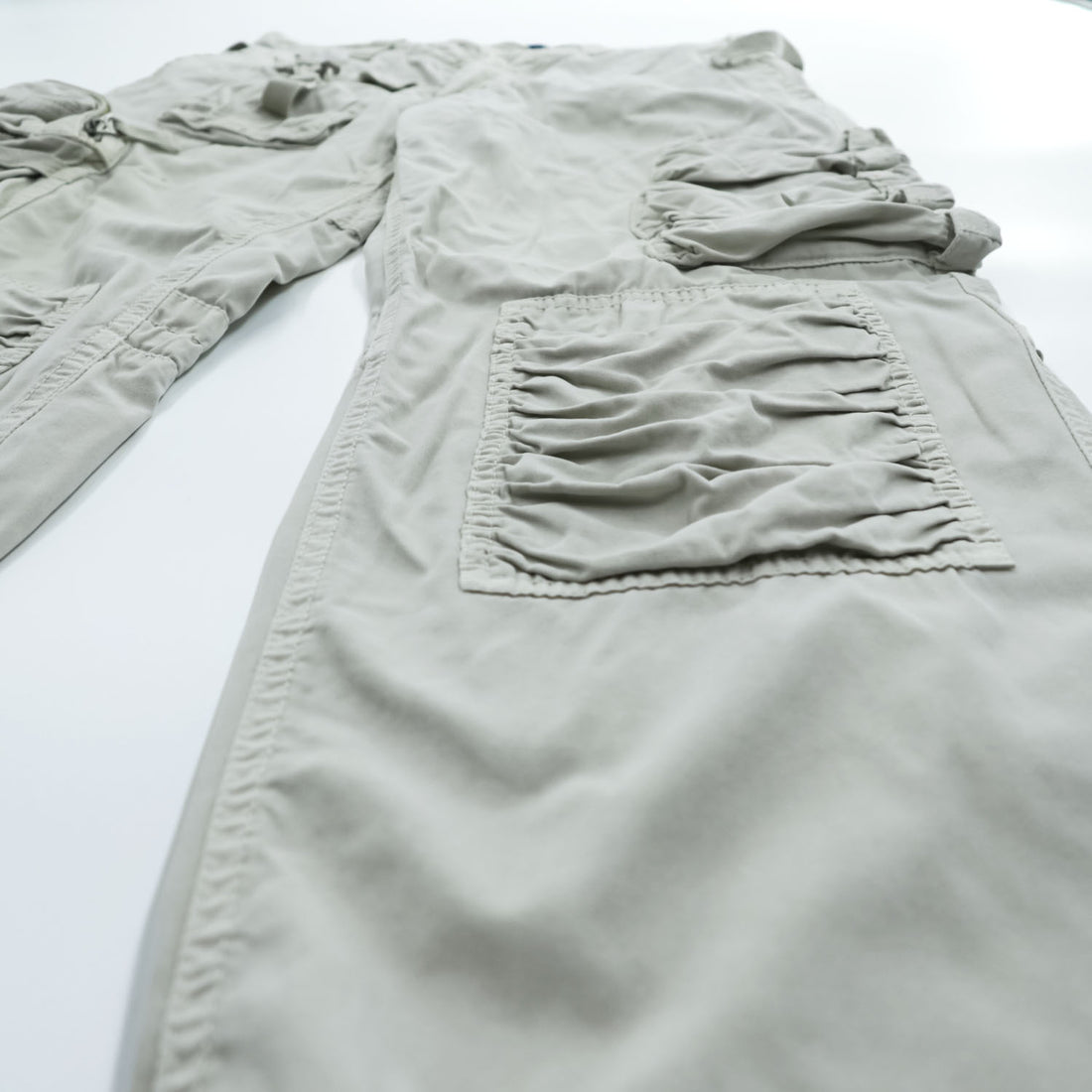 Polo by Ralph Lauren Multi-Pocket Cargo Pants Light Gray 32/32 Cotton