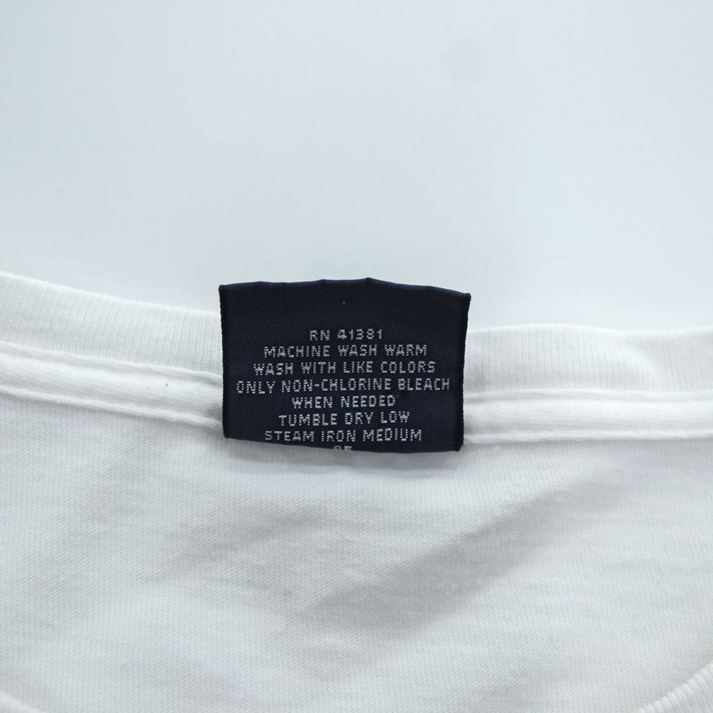 Polo by Ralph Lauren Pony Embroidered Pocket T-Shirt White XL