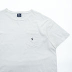 Polo by Ralph Lauren Pony Embroidered Pocket T-Shirt White XL