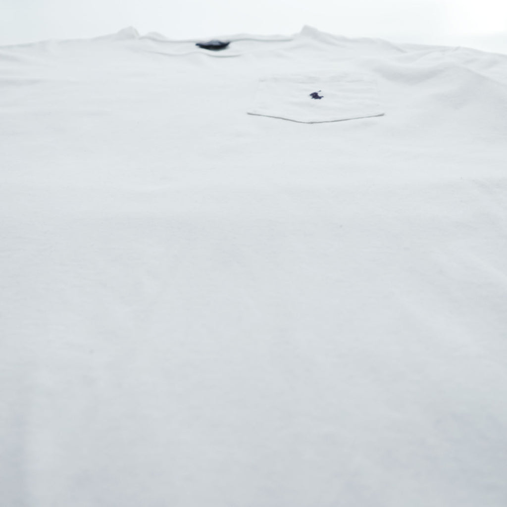 Polo by Ralph Lauren Pony Embroidered Pocket T-Shirt White XL