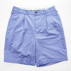 Brooks Brothers 2タック プリーツショーツ サイドアジャスター W32 ショートパンツ ハーフパンツ ラベンダー