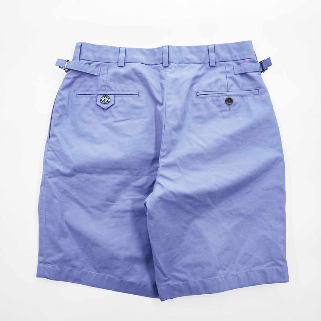Brooks Brothers 2タック プリーツショーツ サイドアジャスター W32 ショートパンツ ハーフパンツ ラベンダー