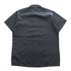 Vintage Dickies Made in USA Black Short Sleeve Work Shirt XL