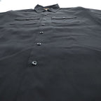 Vintage Dickies Made in USA Black Short Sleeve Work Shirt XL