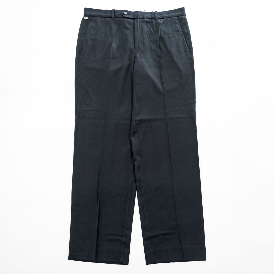 Tommy Bahama Silk Blend Herringbone Trousers Slacks Pants Black 36x32
