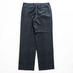 Tommy Bahama Silk Blend Herringbone Trousers Slacks Pants Black 36x32