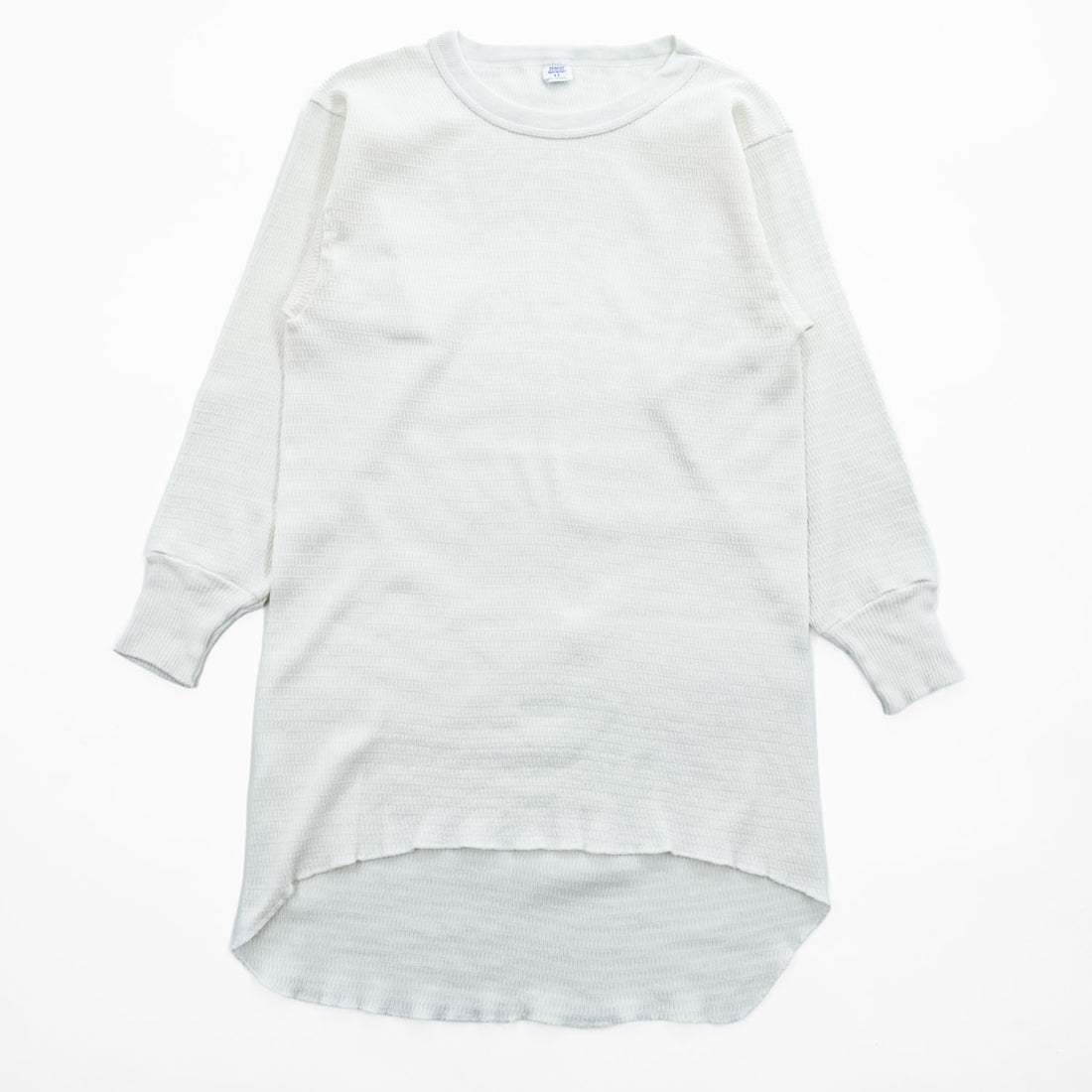 Hanes American Sportsman 80年代 USA製 ヴィンテージ 長袖 ロングスリーブ Tシャツ ロンT L ホワイト サーマル ロング丈