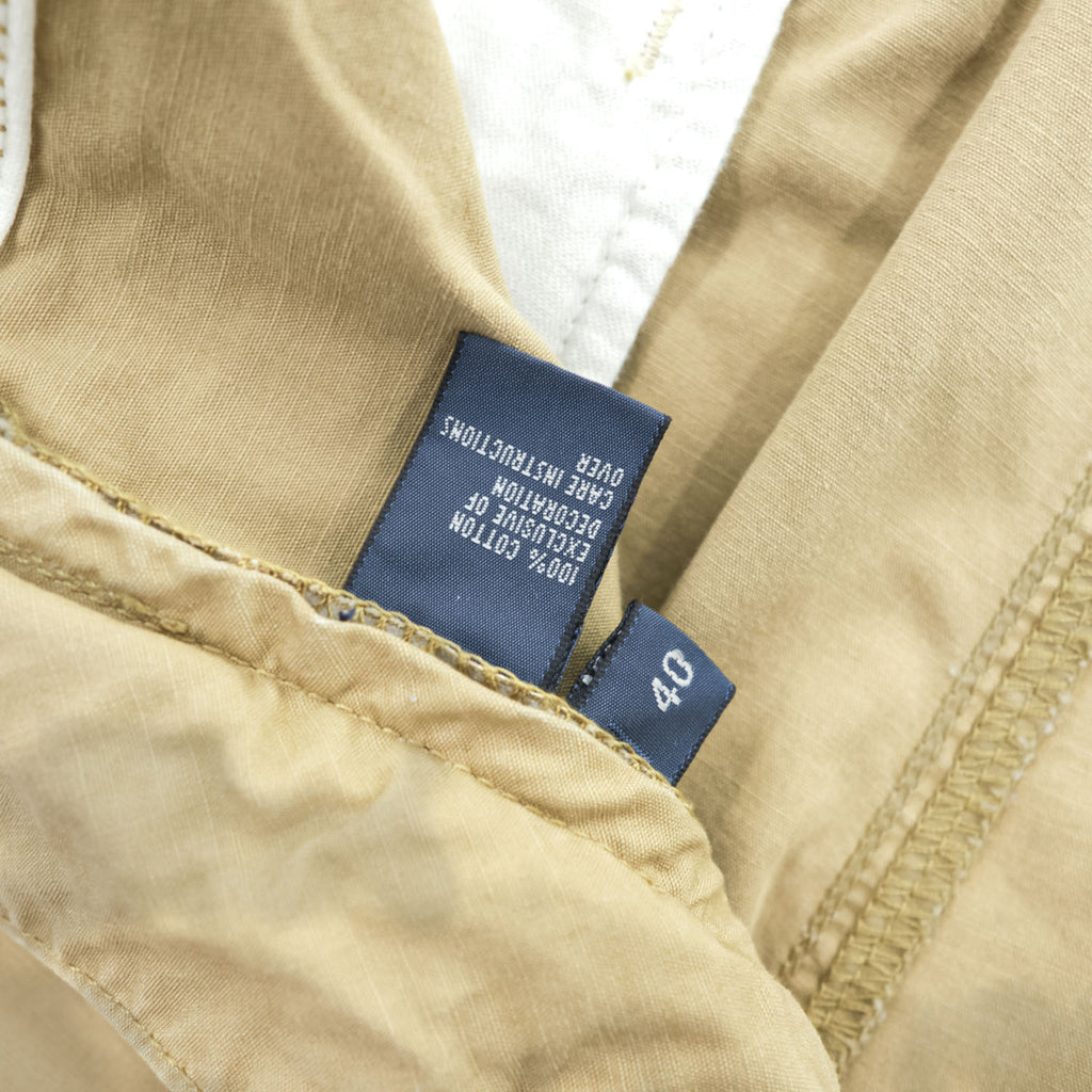 Polo by Ralph Lauren MIL-J-4863A Surplus Fit Cargo Shorts Khaki Size 40