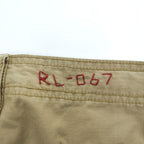 Polo by Ralph Lauren MIL-J-4863A Surplus Fit Cargo Shorts Khaki Size 40
