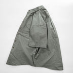 FILSON Men's Short Sleeve Work Shirt Gray Green Size L Double Flap Pockets