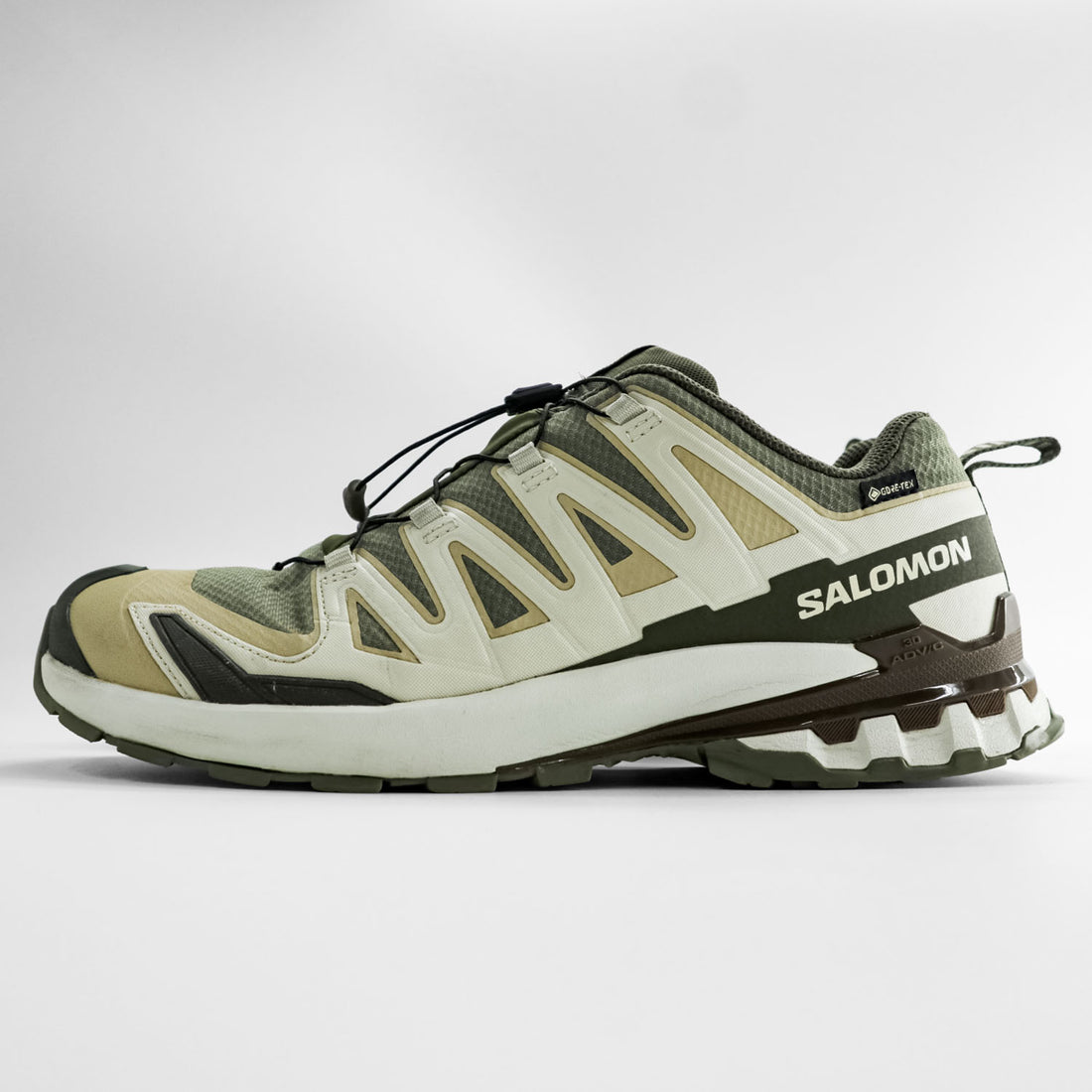 SALOMON XA PRO 3D GORE-TEX Trail Running Shoes Khaki Men's US 11