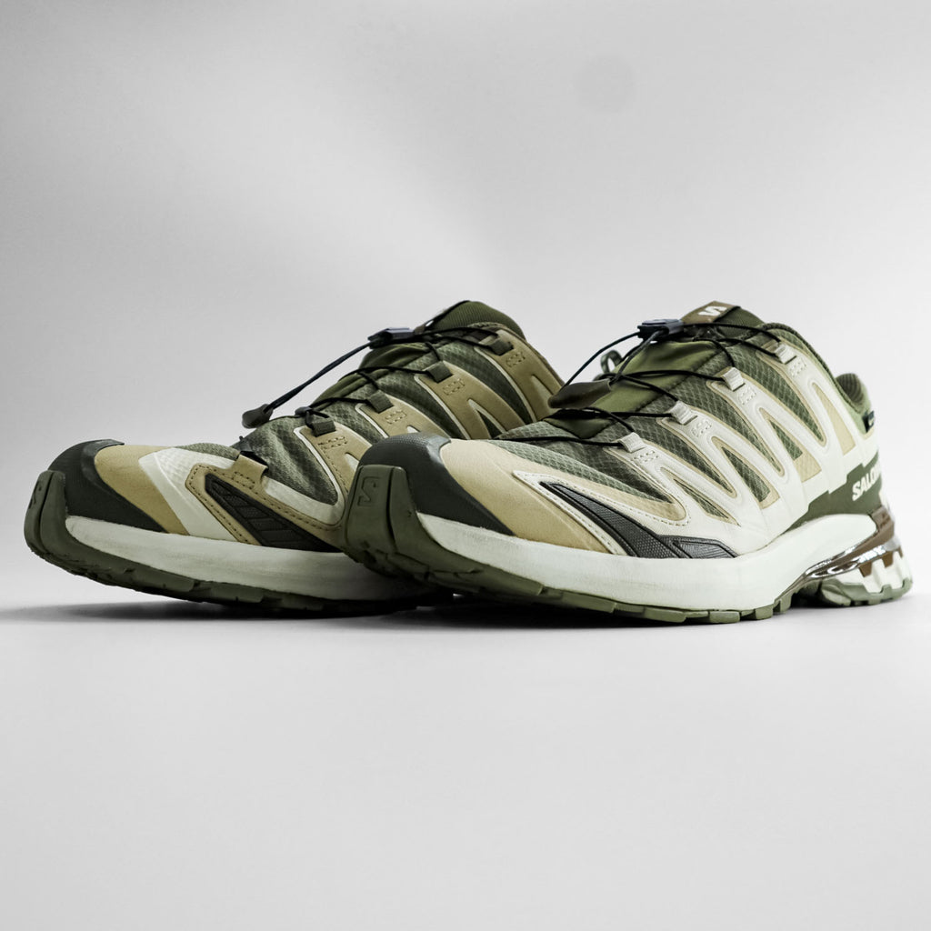 SALOMON XA PRO 3D GORE-TEX Trail Running Shoes Khaki Men's US 11