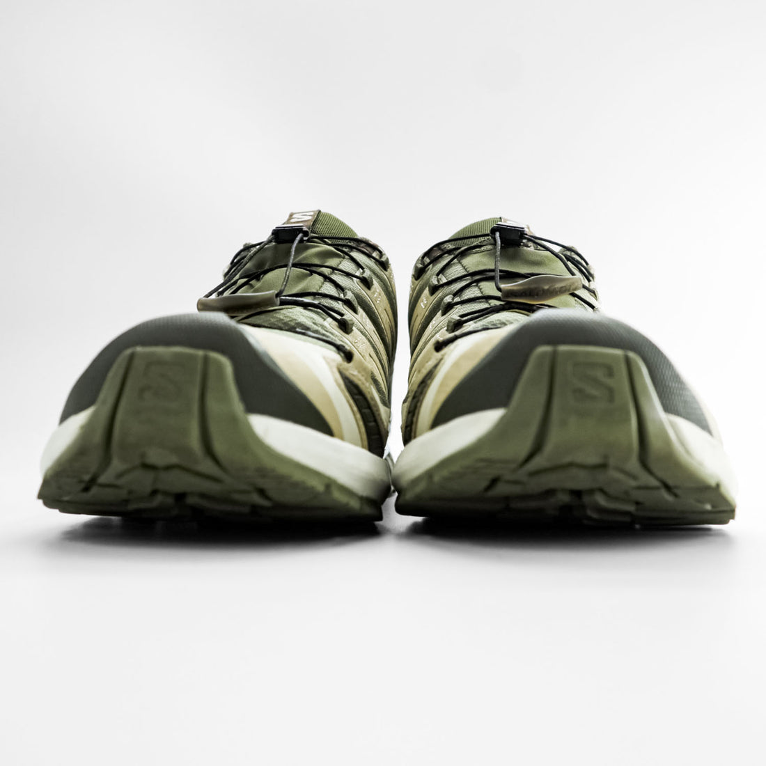 SALOMON XA PRO 3D GORE-TEX Trail Running Shoes Khaki Men's US 11