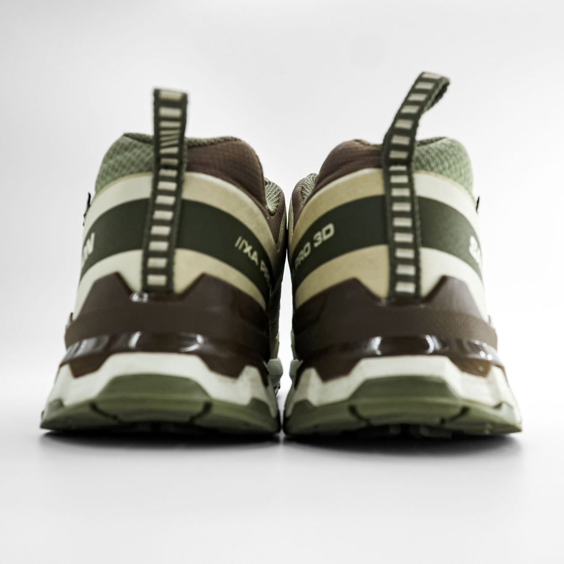 SALOMON XA PRO 3D GORE-TEX Trail Running Shoes Khaki Men's US 11
