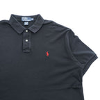Polo Ralph Lauren 90年代 ヴィンテージ ポロシャツ L ブラック スモールポニー ロゴ 刺繍