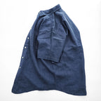 Brooks Brothers リネン100% 半袖シャツ L ネイビー 胸ポケット 麻 IRISH LINEN