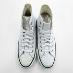 CONVERSE オールスター ALL STAR レザー ハイカットスニーカー 26cm ホワイト 1B907