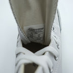 CONVERSE オールスター ALL STAR レザー ハイカットスニーカー 26cm ホワイト 1B907