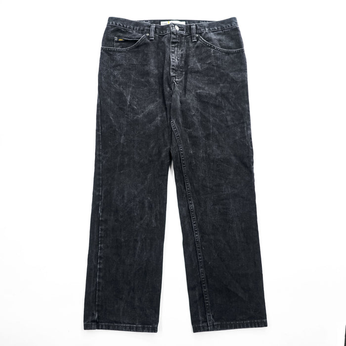 Lee デニムパンツ ジーンズ L ブラック フェード REGULAR FIT 2008908