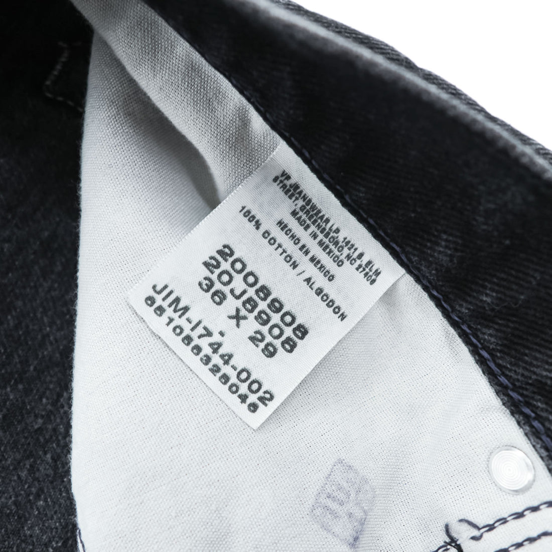 Lee デニムパンツ ジーンズ L ブラック フェード REGULAR FIT 2008908