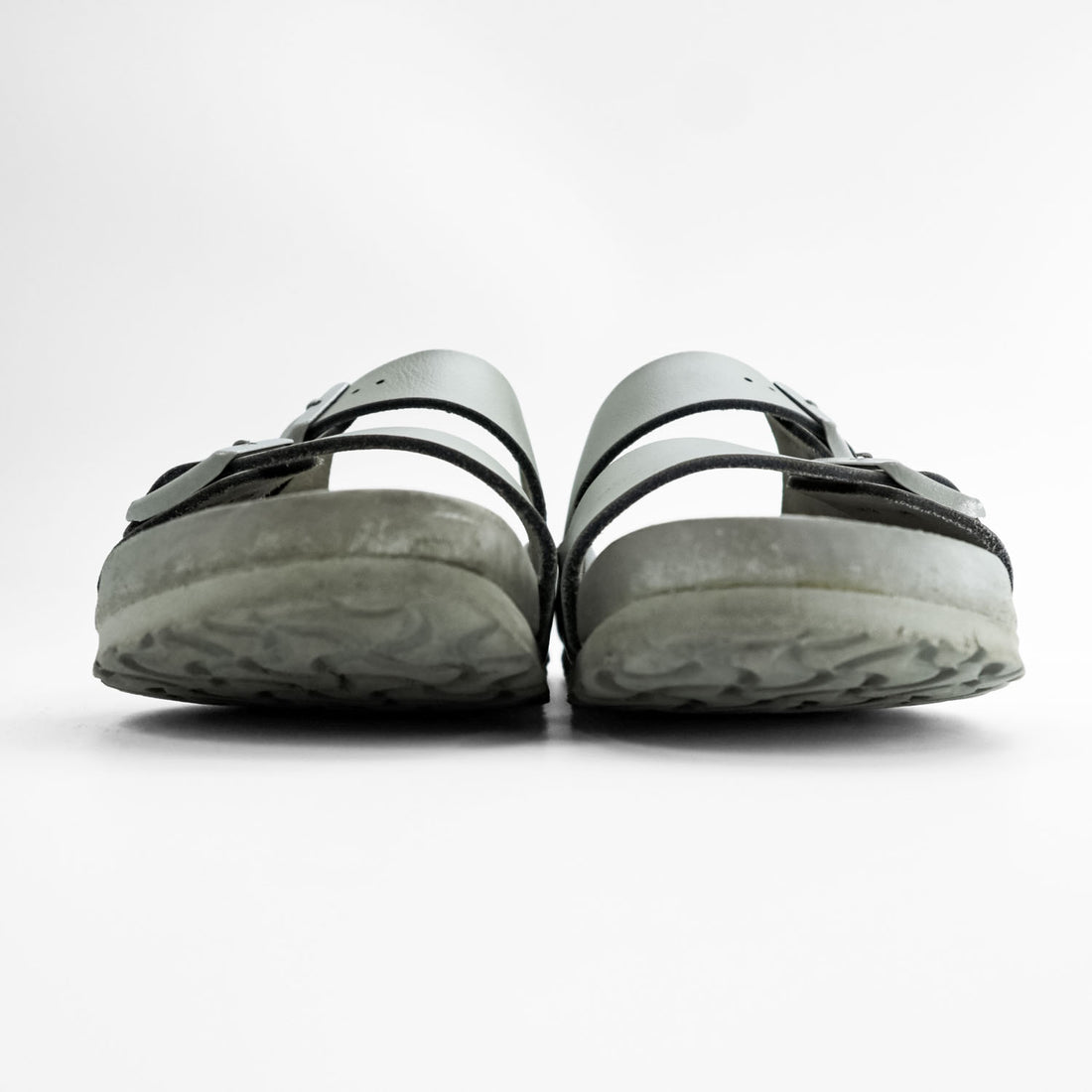 BIRKENSTOCK アリゾナ Arizona スライドサンダル 27cm グレー ドイツ製