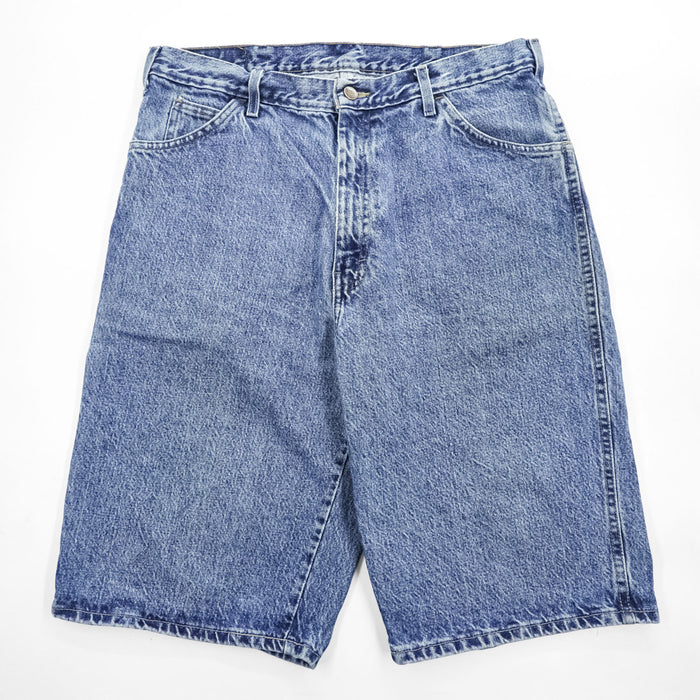 Dickies 90年代 デニム ペインターショーツ ショートパンツ ハーフパンツ L インディゴ ブルー 圧着タグ 55280SDD