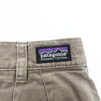 Patagonia 00年代 ヴィンテージ オーガニックコットン ショーツ ショートパンツ L ブラウン キャンバス 05年製 ダック地 ORGANIC COTTON 57226S5