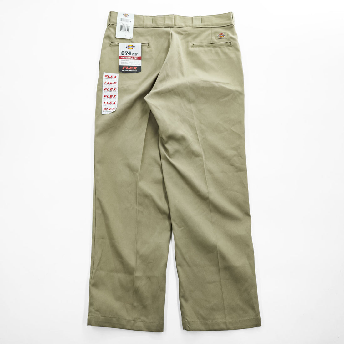 Dickies 874 ORIGINAL FIT FLEX ワークパンツ チノパンツ 36 x 30 ベージュ 11874DS 未使用品