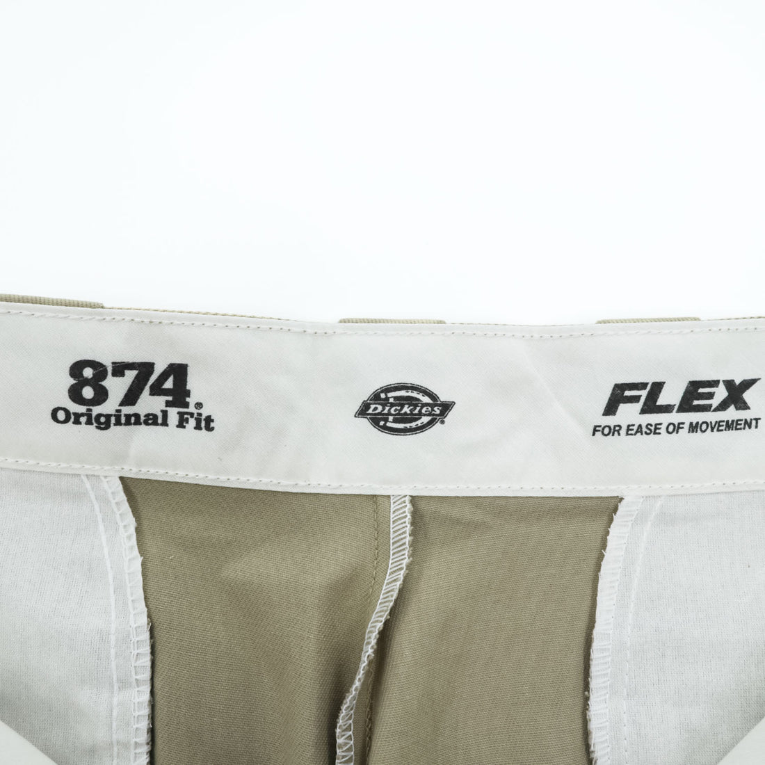 Dickies 874 ORIGINAL FIT FLEX ワークパンツ チノパンツ 36 x 30 ベージュ 11874DS 未使用品