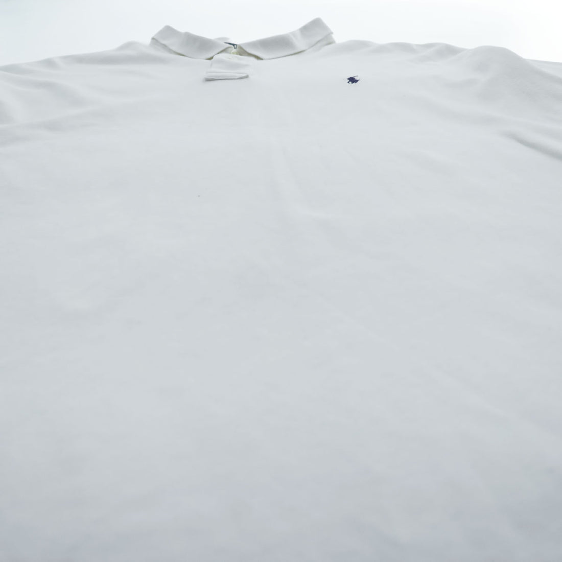 Polo by Ralph Lauren 90年代 USA製 ポニー刺繍 ポロシャツ XXL ビッグサイズ ホワイト