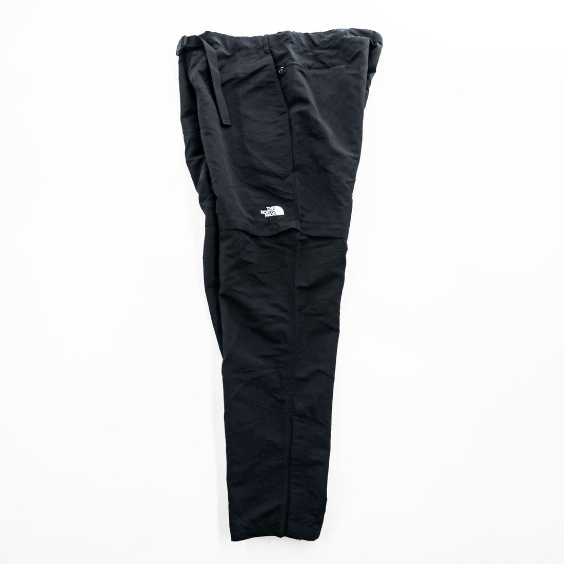 THE NORTH FACE Men's Black Nylon Zip-Off Convertible Pants 36x32 UPF