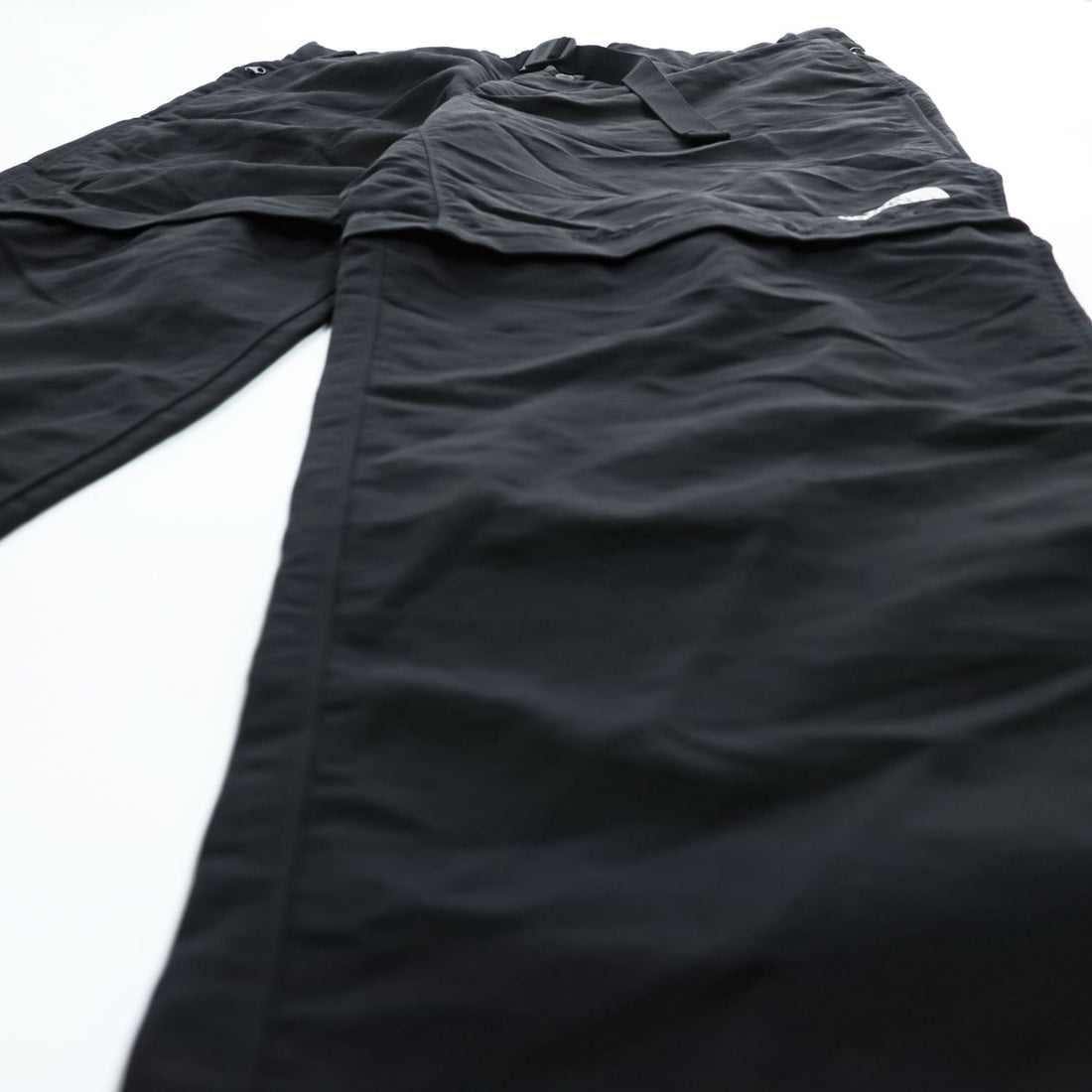 THE NORTH FACE Men's Black Nylon Zip-Off Convertible Pants 36x32 UPF