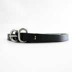 Hender Scheme ナロー レザーベルト 本革 ロング tail belt ブラック シルバーバックル