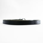 Hender Scheme ナロー レザーベルト 本革 ロング tail belt ブラック シルバーバックル