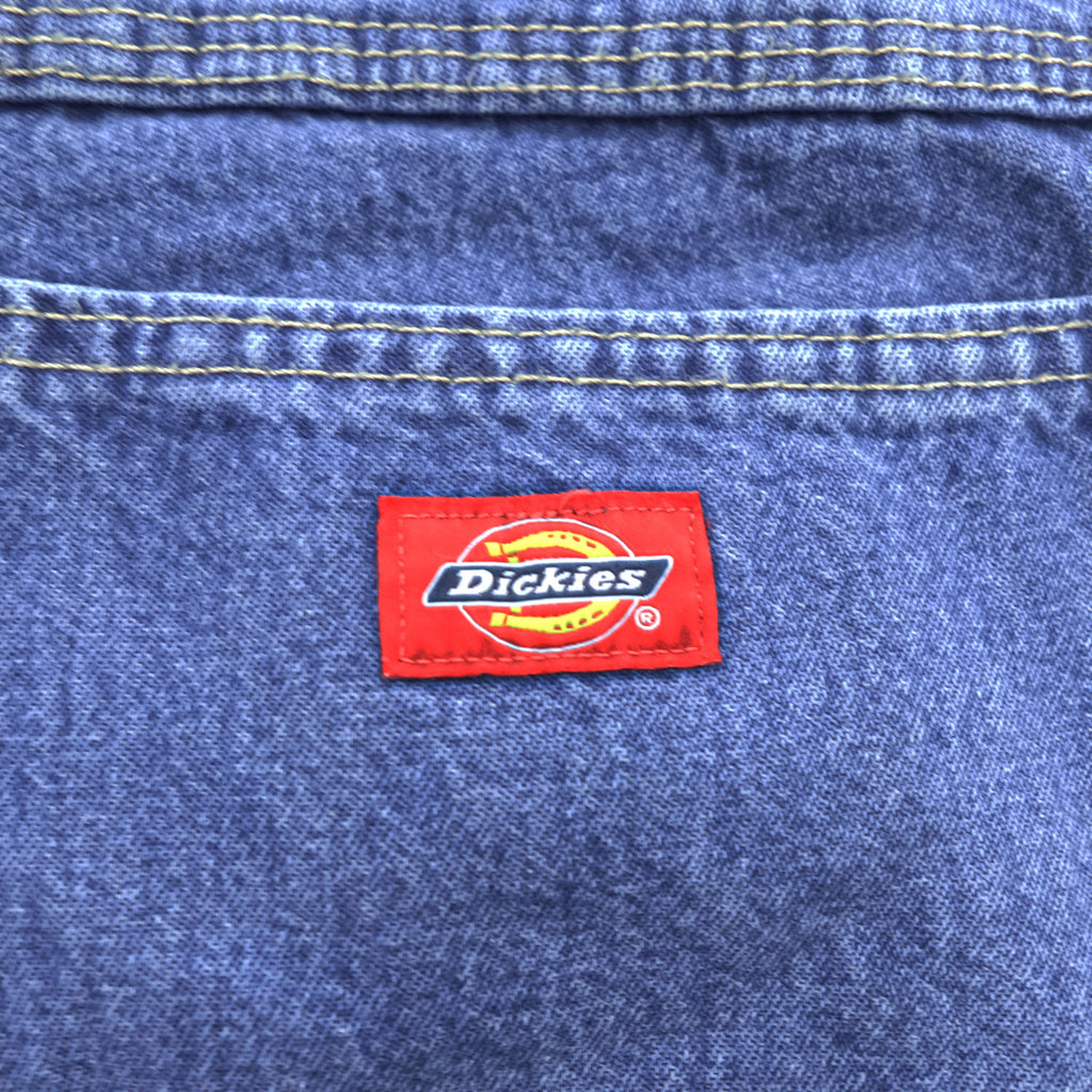Dickies デニムペインターパンツ ジーンズ 36×32 インディゴ ブルー 19294SNB メキシコ製