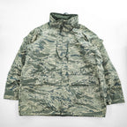 PROPPER INTERNATIONAL 00年代 USAF 米軍 APECS ABUパーカー ミリタリージャケット XL カーキ グリーン ゴアテックス GORE-TEX 防水 ドローコード フード収納 デジタルタイガーカモ 8415-01-547-3562