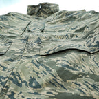 PROPPER INTERNATIONAL 00年代 USAF 米軍 APECS ABUパーカー ミリタリージャケット XL カーキ グリーン ゴアテックス GORE-TEX 防水 ドローコード フード収納 デジタルタイガーカモ 8415-01-547-3562