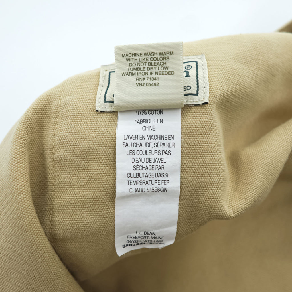 L.L.Bean Men's Cotton Cargo Shorts Beige 38 REG ItemID 242462