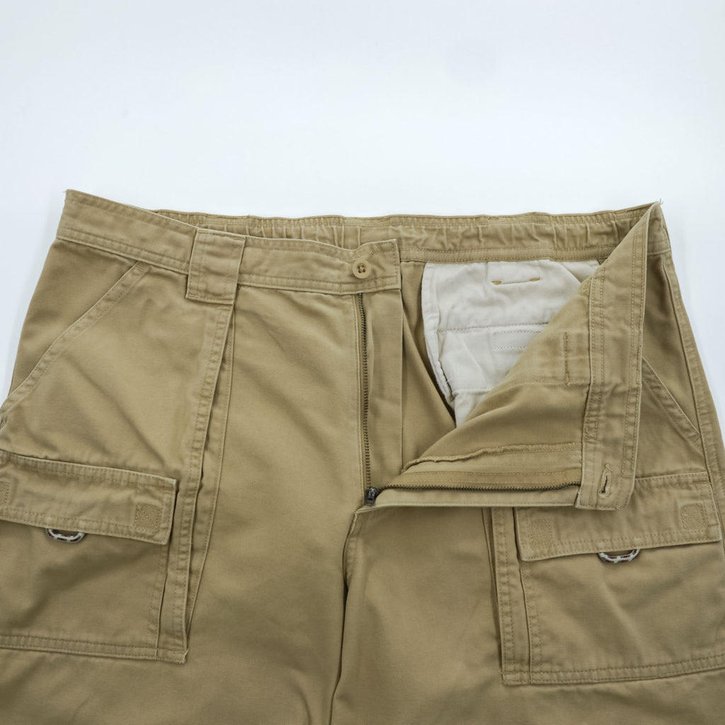 L.L.Bean Men's Cotton Cargo Shorts Beige 38 REG ItemID 242462