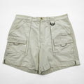 Columbia PFG ダック地 フィッシングカーゴショーツ ショートパンツ L ベージュ キャンバス FM4012