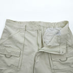 Columbia PFG ダック地 フィッシングカーゴショーツ ショートパンツ L ベージュ キャンバス FM4012