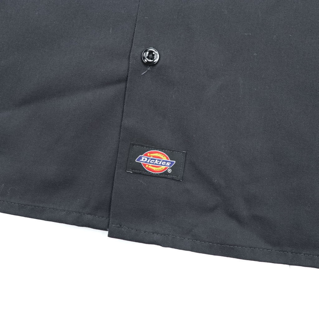 Dickies 1574BK Men's Short Sleeve Work Shirt Black XL Double Pocket 2017