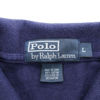 Polo by Ralph Lauren Men's Navy Short Sleeve Polo Shirt Red Pony Logo Size L 100% Cotton