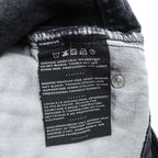 HARLEY-DAVIDSON Black Denim Jeans 36x30 Five-Pocket Embroidered Logo