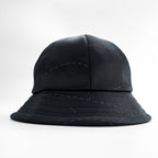 Needles × DC SHOES Bermuda Hat Butterfly Embroidered Bucket Hat Black Purple Size M