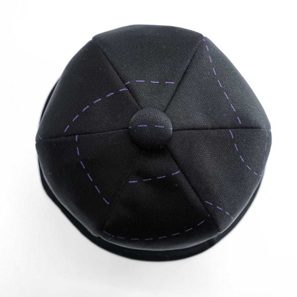 Needles × DC SHOES Bermuda Hat Butterfly Embroidered Bucket Hat Black Purple Size M